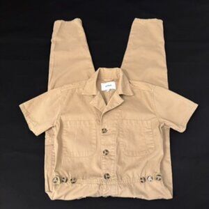 Womens Pistola Grover Jumpsuit XS Champagne